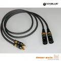 Produktbild: ViaBlue 2x 5m Adapterkabel NF-A7 T6s / XLR Cinch male / High End…SPITZENKLASSE