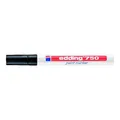 Produktbild: Edding Lackmarker 750 schwarz Rundspitze Strichbreite ca.2-4mm, 1