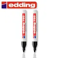 Produktbild: Edding 750 Schwarz Lack Glanzlack glänzend permanent Marker 2 Stk.