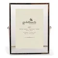 Produktbild: goldbuch Bilderrahmen Loft aus Metall, Rahmen mit Aufsteller, Portraitrahmen für 1 Foto im 9x13 cm Format, Metallbilderrahmen ca. 14,2 x 17,2 x 1 cm, Frame Silber, 9 x 13 cm