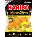 Produktbild: Haribo Ingwer Zitrone scharfes Fruchtgummi mit Geschmack 160g