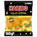 Produktbild: Haribo Ingwer - Zitrone scharfes Fruchtgummi mit Geschmack 20x160 g Beutel