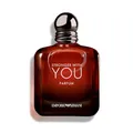 Produktbild: Emporio Armani Stronger With You Parfum, Armani Beauty für Herren, Herrenduft, Holzig-warmer Amber-Duft, mit Rum, Bergamotte, Lavendel, Zedernholz und Vanille, 100ml