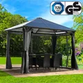 Produktbild: BRAST Pavillon Aluminium 3x3m 3x4m 3,6x4,8m Garten Pavilon Pavillion Festzelt