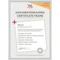 Produktbild: walther-design Bilderrahmen New Lifestyle KVX130S, A4, 21 x 29,7 cm, Kunstglas, Kunststoffrahmen, silber