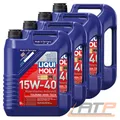 Produktbild: 4x 5 L = 20 LITER LIQUI MOLY TOURING HIGH TECH 15W-40 MOTOR-ÖL MOTOREN-ÖL
