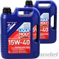 Produktbild: 2x5L LIQUI MOLY 15W-40 TOURING HIGH TECH MOTORÖL für ältere LKW PKW ohne DPF