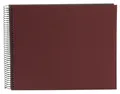 Produktbild: Goldbuch Spiralalbum Bella Vista bordeaux 35x30 cm schwarze Seiten 25994