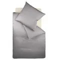 Produktbild: Fleuresse Interlock-Jersey-Bettwäsche colours grau 9021, Größe 155x220 cm