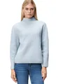 Produktbild: Zero Strickpullover Damen mit Stehkragen (1-tlg) Plain/ohne Details