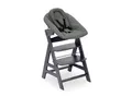 Produktbild: Hauck Hochstuhl-Set Alpha Newborn Set, Anthrazit, Holz, Metall, Textil, Buche, massiv, teilmassiv, 65x93.5x49 cm, Bezug abnehmbar, waschbar, 5-Punkt-Gurt, Babymöbel, Hochstühle & Zubehör, Hochstühle