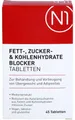 Produktbild: N1 Fett- Zucker- & Kohlenhydrate Blocker Tabletten zur Behandlung und Vorbeugung von Übergewicht und Adipositas, 45 St. Tabletten