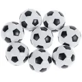 Produktbild: GOLDGE 8 PCS Tischfußball Kickerbälle,Tischfußball Kugeln Mini Ball,Schwarz und Weiß