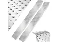 Produktbild: tectake® Auffahrrampen, 2er Set, rutschfeste, perforierte Oberfläche, 160 x 23 x 4,5 cm