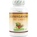 Produktbild: ASHWAGANDHA - 180 Kapseln (v) - 1500 mg pro Tag - 10% Withanoliden Hochdosiert