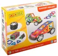 Produktbild: Vedes Steckspielzeug Creathek Magnet-Bauset mit Rädern, 32 Teile