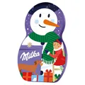 Produktbild: Milka Snow Mix Adventskalender mit Alpenmilchschokolade 213g