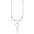Produktbild: Thomas Sabo Damen Halskette Buchstabe I silber 925 Sterlingsilber, 38-45 cm Länge