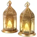 Produktbild: 2er Set Orientalische Laterne Dekoration Basem Klar