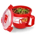 Produktbild: Sistema Microwave Suppentasse, klein, mikrowellengeeignete Frischhaltedose, 565