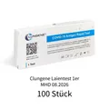 Produktbild: 100×Clungene Laientest Haltbar 08/2026 Antigen Corona Schnelltest Nasal Test 1er