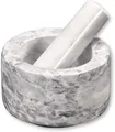 Produktbild: Kesper | Mörser Marmor | Ø 13 cm H: 8 cm | Weiß poliert | ideal zum Zerkleinern