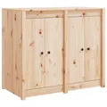 Produktbild: vidaXL Outdoor Küchenschrank MEPPEL, Gartenschrank mit viel Stauraum, Küchenzeile Unterschrank mit modularem Design, Außenküche Schrank Terrassenschrank, Massivholz Kiefer