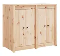 Produktbild: vidaXL Garten-Geräteschrank 106 x 55 x 92 cm - geschlossen Outdoor-Küchenschrank Massivholz Kiefer