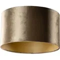 Produktbild: Samtlampenschirm Bronze Mit Goldener Innenseite 35/35/20