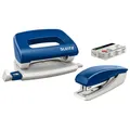 Produktbild: AKTION: LEITZ Locher und Heftgeräte Set NeXXt 5058 und 5517 Mini blau mit...
