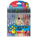 Produktbild: Maped Stifte-Set COLOR'PEPS MONSTER Filzstifte x12 + Buntstifte x15