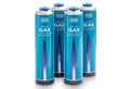 Produktbild: TOM Gaskartusche 600ml Universalgas Set, 4 St., Propan-/Butangasgemisch EN 417, 7/16