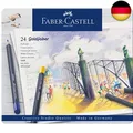 Produktbild: Faber-Castell 114724 - Farbstifte Goldfaber mit Ölkreidemine, 24-teilig, wisch- 