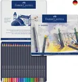 Produktbild: Faber-Castell 114724 - Farbstifte Goldfaber mit Ölkreidemine, 24-teilig, wisch-