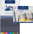 Produktbild: 24 Goldfaber Buntstifte im Metall-Etui Malstifte Faber-Castell Farbstifte 114724