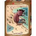 Produktbild: HEYE Puzzle Zozoville: Liebe den Strand 1500 Teile