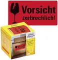Produktbild: Avery-Zweckform 7211 Warnetiketten 100 x 50mm Papier Neonrot 200 St. Permanent haftend