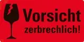 Produktbild: AVERY Zweckform Warnetiketten 7211 Vorsicht zerbrechlich 200 Etiketten Rolle