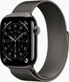 Produktbild: Apple Watch Series 11 GPS + Cellular 46mm Titan schiefer mit Milanaise-Armband S/M Schiefer