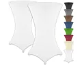 Produktbild: Gräfenstayn Stehtischhusse 2er Set Stretchbezug Stehtisch Hussen, Elegante Stehtischhusse für Bistrotische