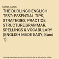 Produktbild: THE DUOLINGO ENGLISH TEST: ESSENTIAL TIPS, STRATEGIES, PRACTICE, STRUCTURE,GRAMM