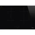 Produktbild: Smeg Universalkochfeld SIB2741D Schwarz - Schwarz