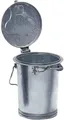 Produktbild: Metallwerke Renner GmbH Mülleimer 2Renner 032-00 Mülleimer 35 l Stahlblech feuerverzinkt mit Bügel