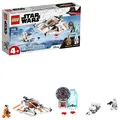 Produktbild: LEGO 75268 Star Wars Snowspeeder, Verteidigungsstation und Speeder-Bike, Spielset mit Starter-Stein für Vorschulkinder ab 4 Jahren