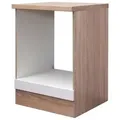 Produktbild: Herdumbauschrank Weiß/Eiche