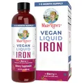 Produktbild: MaryRuth's, Liquid Iron, 450ml, 18mg Eisen je Dosis, Beerengeschmack, Vegan, Glutenfrei, Sojafrei, GMO frei