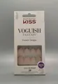 Produktbild: KISS: Voguish Fantasy French - Künstliche Fingernägel mit Kleber - Kurz - 88747