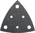 Produktbild: Fein 63717238010 Deltaschleifpapier mit Klett, gelocht Körnung (num) 80 Eckmaß 80mm 35St.
