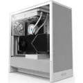 Produktbild: NZXT H5 Flow 2024 Midi Tower ATX Gehäuse weiß mit Sichtfenster