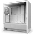 Produktbild: NZXT H5 Flow PC-Gehäuse, Midi-Tower, ATX, Tempered Glass - weiß